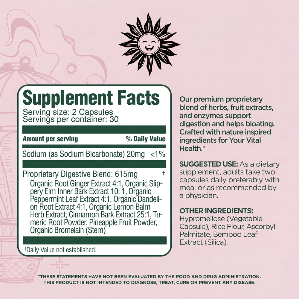 ZenBloat™ Debloat Support Capsules